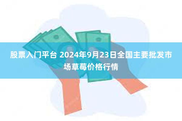 股票入门平台 2024年9月23日全国主要批发市场草莓价格行情