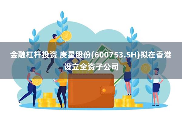 金融杠杆投资 庚星股份(600753.SH)拟在香港设立全资子公司