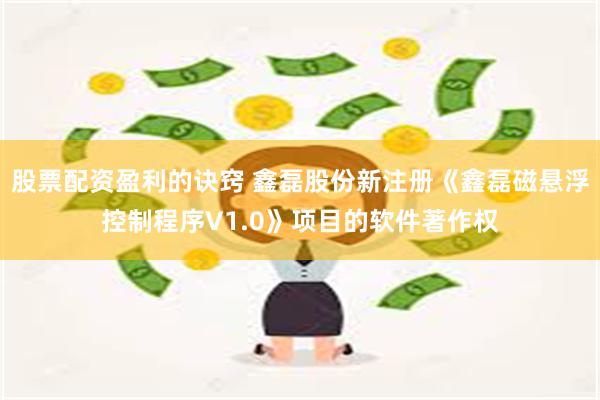 股票配资盈利的诀窍 鑫磊股份新注册《鑫磊磁悬浮控制程序V1.0》项目的软件著作权